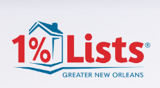 1 Percent Lists Greater New Orleans logo
