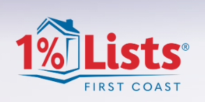 1 Percent Lists First Coast logo