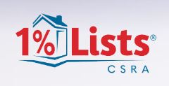 1 Percent Lists CSRA logo