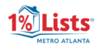 1 Percent Lists Metro Atlanta logo