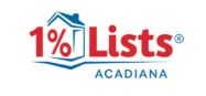 1 Percent Lists Acadiana logo